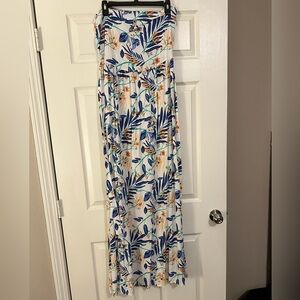 NWT Rebdolls strapless maxi dress